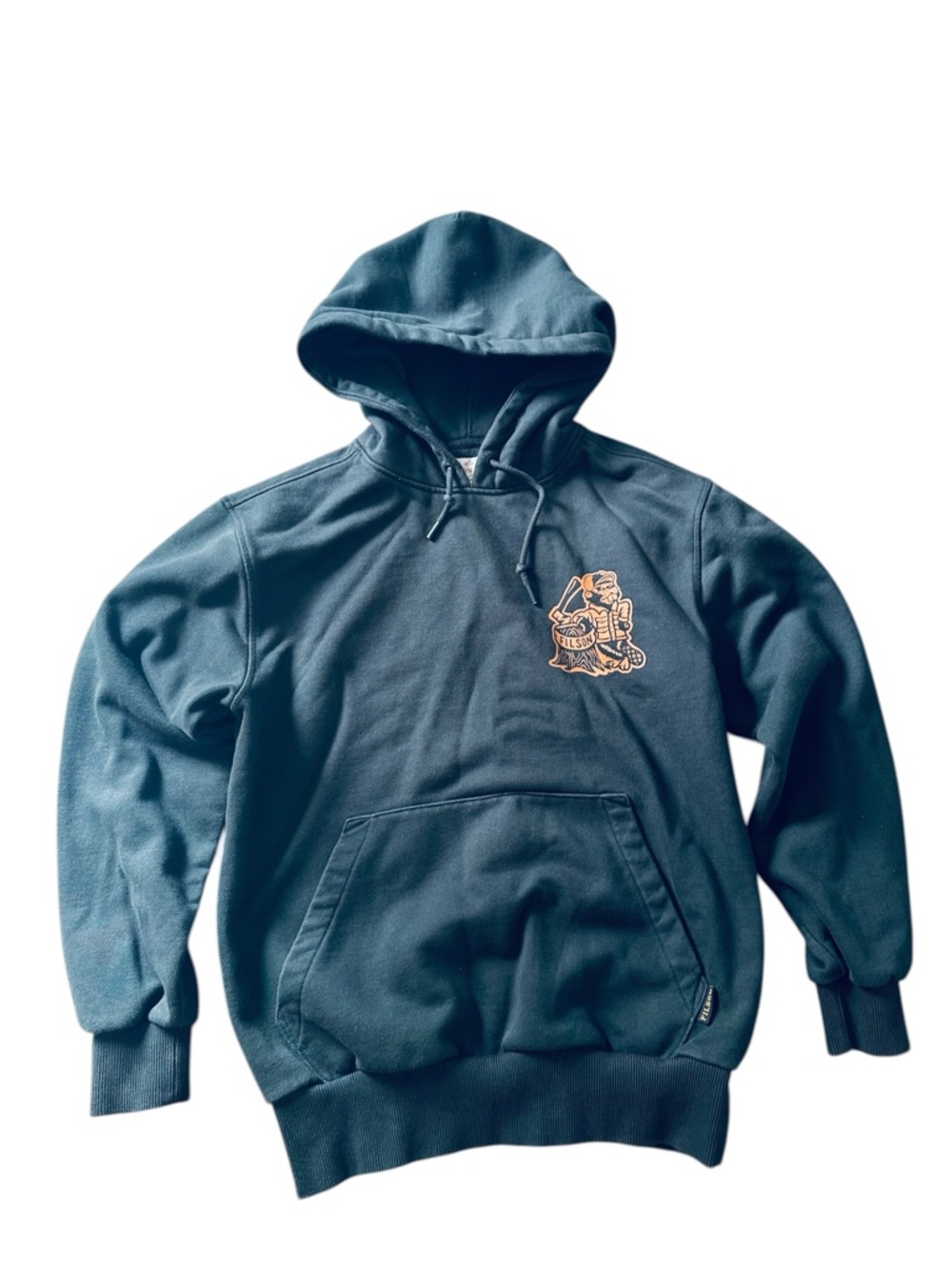 Filson & Kyler Martz Tattoo Hoodie Swestshirt Beaver Art RARE Mens Small - Picture 3 of 8